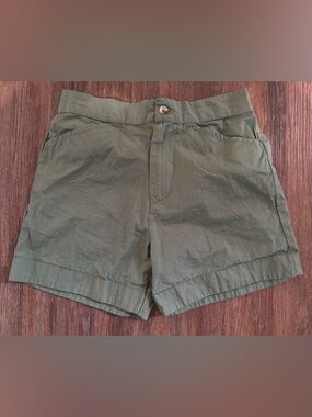 kate quinn Olive Green Boys Shorts 6y